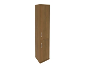 Шкаф высокий узкий правый 1 низкая дверь ЛДСП 1 средняя дверь ЛДСП Рива / Riva images