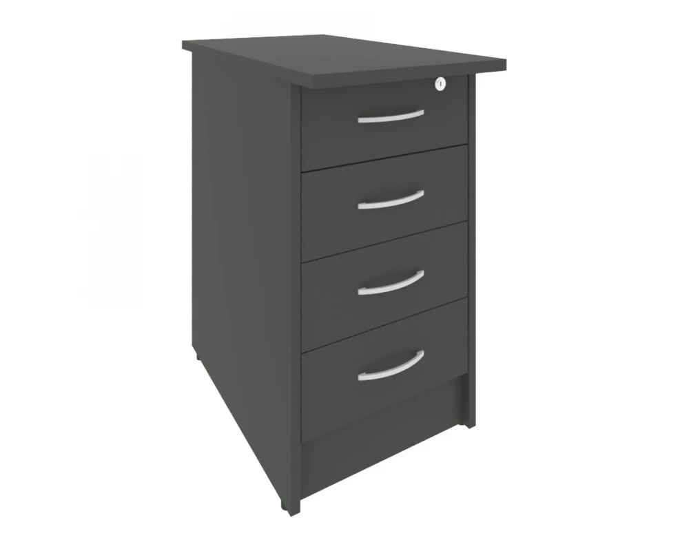 Тумба приставная с замком 412x720x755 Рива / Riva