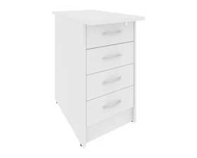 Тумба приставная с замком 412x720x755 Рива / Riva images