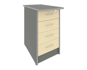 Тумба приставная с замком 412x720x755 Рива / Riva images