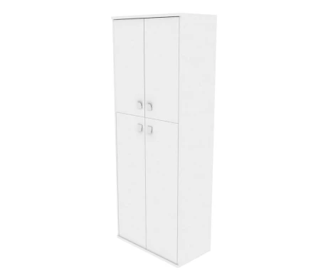 Шкаф высокий широкий 2 средние двери ЛДСП 2 низкие двери ЛДСП Стайл Систем / Style System