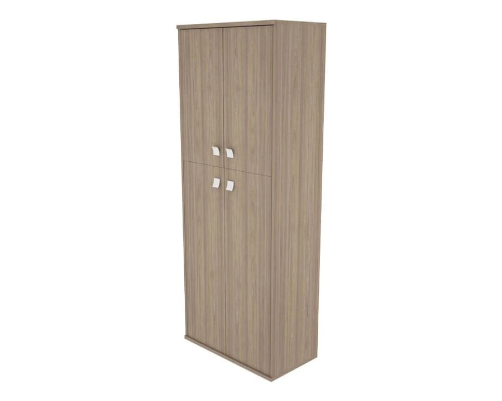 Шкаф высокий широкий 2 средние двери ЛДСП 2 низкие двери ЛДСП Стайл Систем / Style System