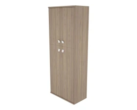 Шкаф высокий широкий 2 средние двери ЛДСП 2 низкие двери ЛДСП Стайл Систем / Style System images
