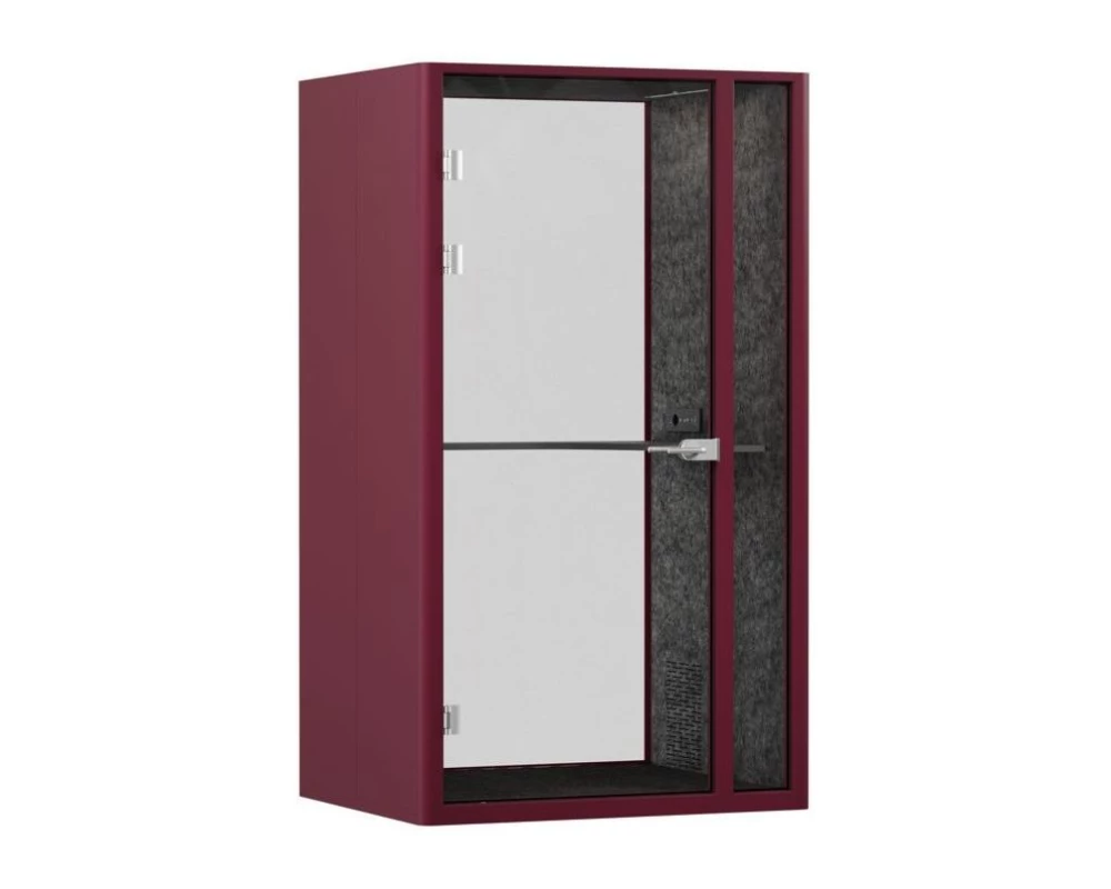 Акустическая кабина СаундКуб / SoundCube RV UNO plus (задняя стенка стекло)