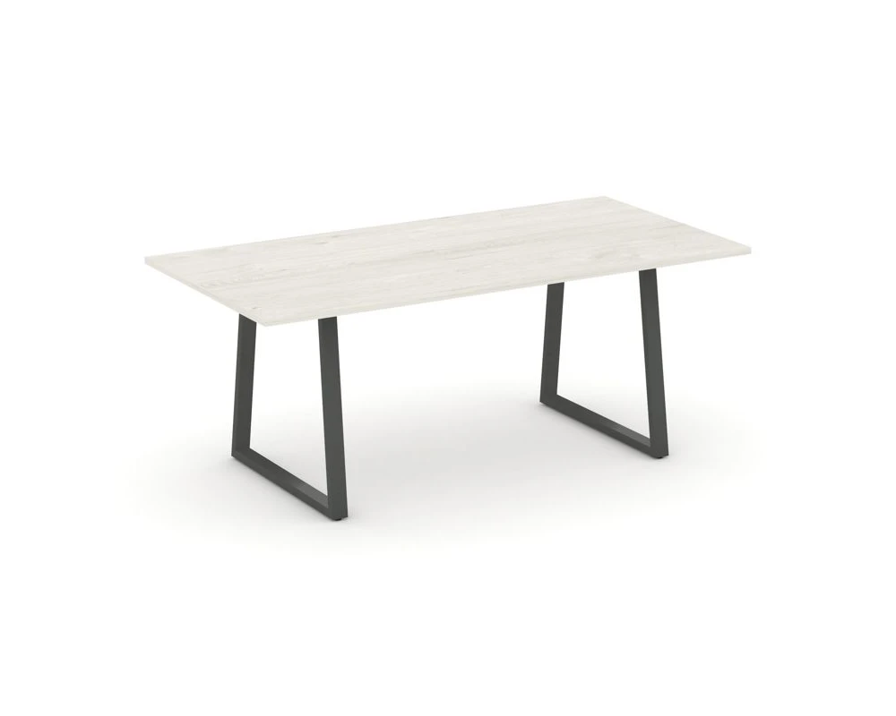 Стол переговорный опоры трапеция без лючка 1980x980x750 Стайл Проджект Директ / Style Project Direct