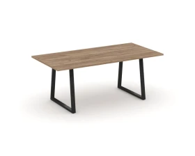 Стол переговорный опоры трапеция без лючка 1980x980x750 Стайл Проджект Директ / Style Project Direct images