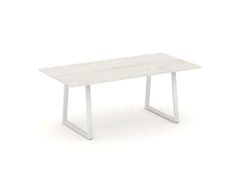 Стол переговорный опоры трапеция без лючка 1980x980x750 Стайл Проджект Директ / Style Project Direct