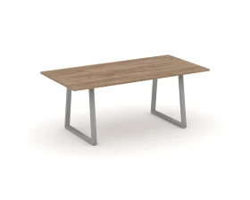Стол переговорный опоры трапеция без лючка 1980x980x750 Стайл Проджект Директ / Style Project Direct images