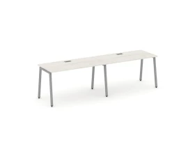 Рабочая станция 1 сторон. на А-образном каркасе 40 мм 3160х800х750 Стайл Проджект / Style Project images