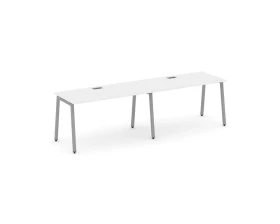 Рабочая станция 1 сторон. на А-образном каркасе 40 мм 3160х800х750 Стайл Проджект / Style Project images