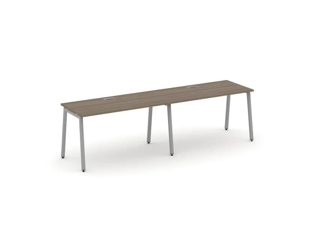 Рабочая станция 1 сторон. на А-образном каркасе 40 мм 3160х800х750 Стайл Проджект / Style Project