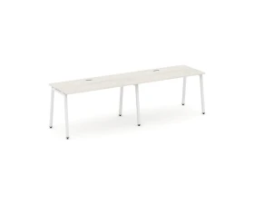 Рабочая станция 1 сторон. на А-образном каркасе 40 мм 3160х800х750 Стайл Проджект / Style Project images