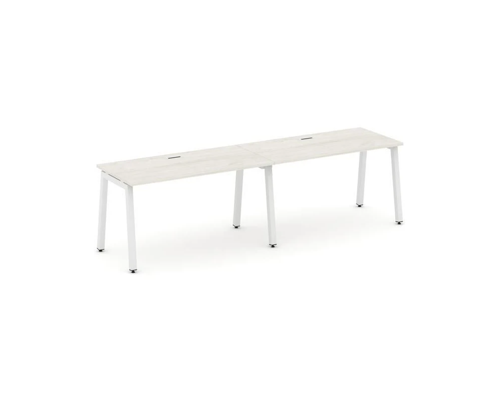 Рабочая станция 1 сторон. на А-образном каркасе 50 мм 2760х800х750 Стайл Проджект / Style Project