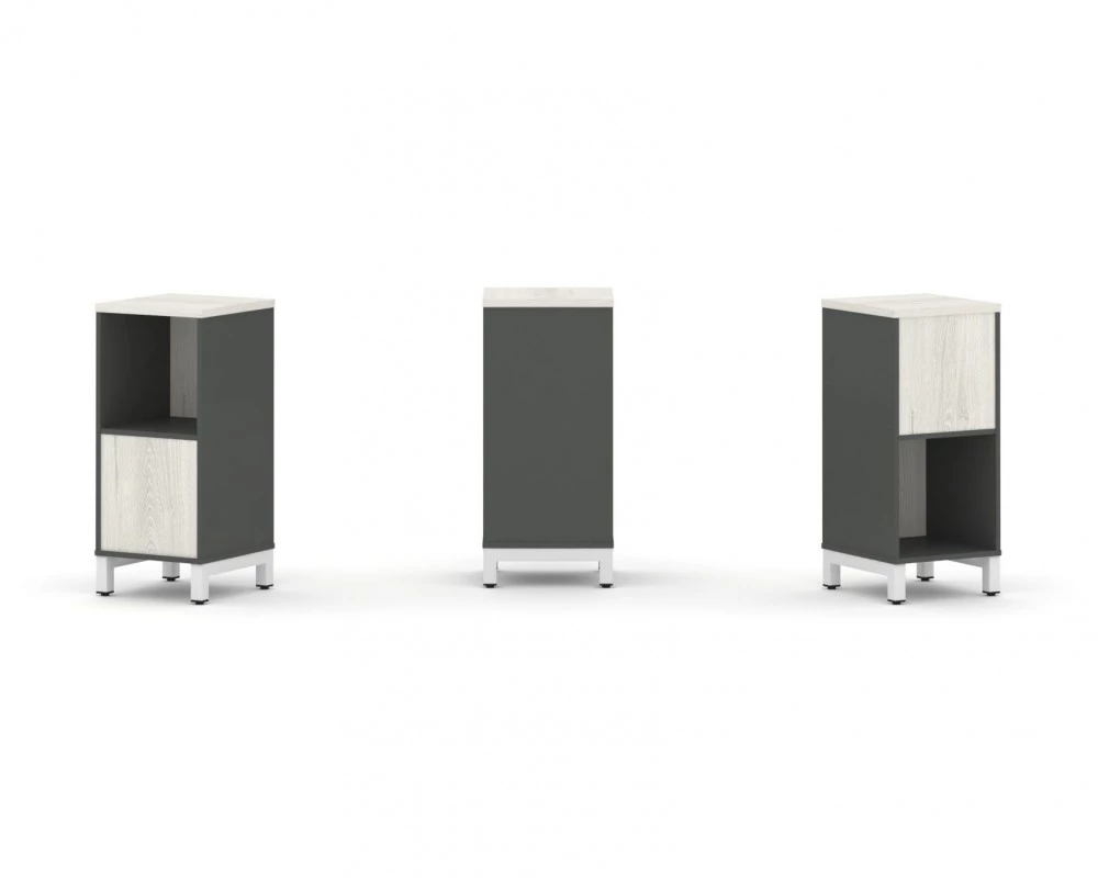 Набор стеллажа 2-х сторон., 2 яр. 387x400x881 Стайл Проджект / Style Project