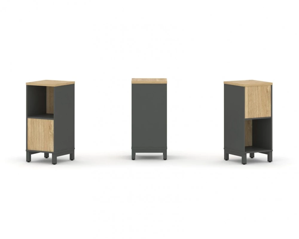 Набор стеллажа 2-х сторон., 2 яр. 387x400x881 Стайл Проджект / Style Project