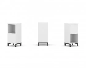 Набор стеллажа 2-х сторон., 2 яр. 387x400x881 Стайл Проджект / Style Project images