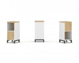 Набор стеллажа 2-х сторон., 2 яр. 387x400x881 Стайл Проджект / Style Project images