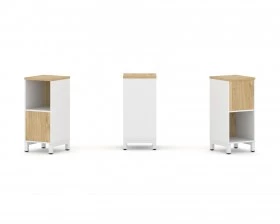 Набор стеллажа 2-х сторон., 2 яр. 387x400x881 Стайл Проджект / Style Project images