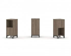 Набор стеллажа 2-х сторон., 2 яр. 387x400x881 Стайл Проджект / Style Project images