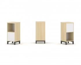 Набор стеллажа 2-х сторон., 2 яр. 387x400x881 Стайл Проджект / Style Project images