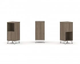 Набор стеллажа 2-х сторон., 2 яр. 387x400x881 Стайл Проджект / Style Project images