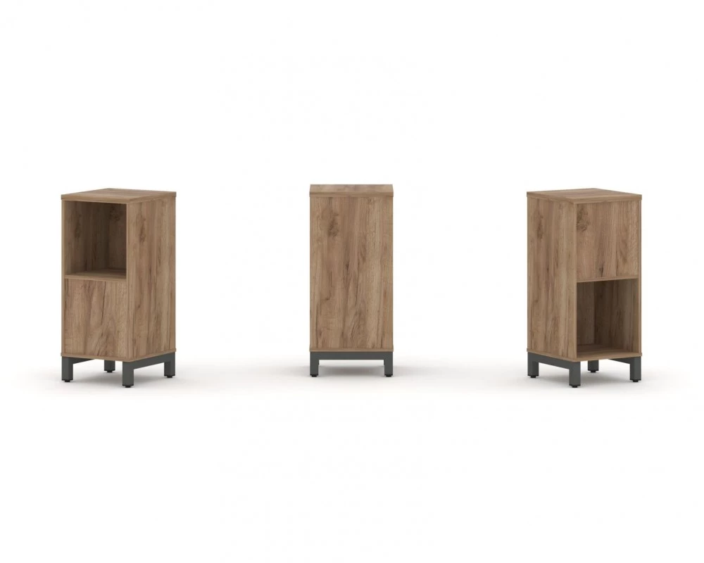 Набор стеллажа 2-х сторон., 2 яр. 387x400x881 Стайл Проджект / Style Project