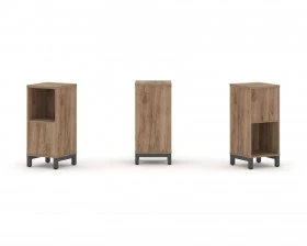 Набор стеллажа 2-х сторон., 2 яр. 387x400x881 Стайл Проджект / Style Project images