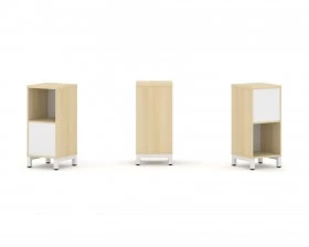 Набор стеллажа 2-х сторон., 2 яр. 387x400x881 Стайл Проджект / Style Project images