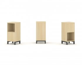 Набор стеллажа 2-х сторон., 2 яр. 387x400x881 Стайл Проджект / Style Project images