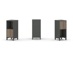 Набор стеллажа 2-х сторон., 2 яр. 387x400x881 Стайл Проджект / Style Project images