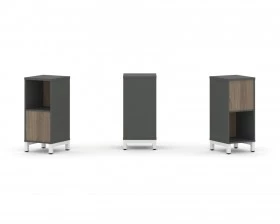 Набор стеллажа 2-х сторон., 2 яр. 387x400x881 Стайл Проджект / Style Project images