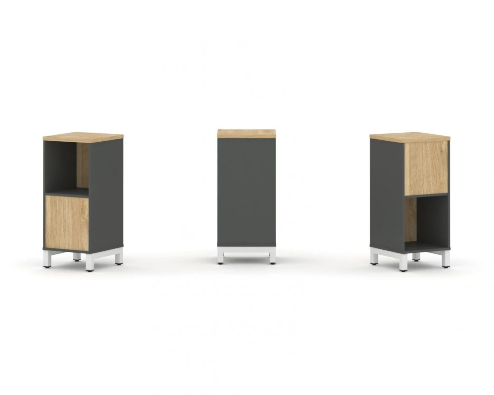 Набор стеллажа 2-х сторон., 2 яр. 387x400x881 Стайл Проджект / Style Project