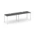 Антрацит/Металл белый