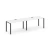 Белый/Металл антрацит