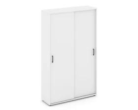 Шкаф-купе комбинир. с полками и выдвижной штангой 1200x400x1982 зад. стенка HDF Стайл Проджект / Style Project images