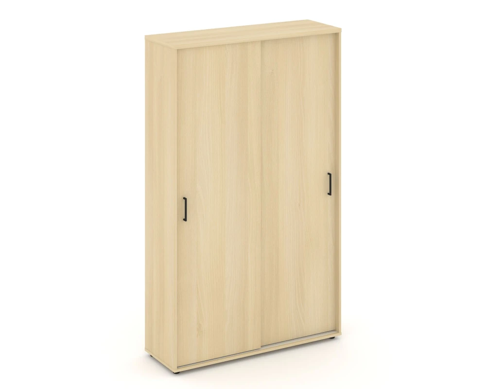 Шкаф-купе комбинир. с полками и выдвижной штангой 1200x400x1982 зад. стенка HDF Стайл Проджект / Style Project