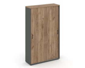 Шкаф-купе комбинир. с полками и выдвижной штангой 1200x400x1982 зад. стенка HDF Стайл Проджект / Style Project images