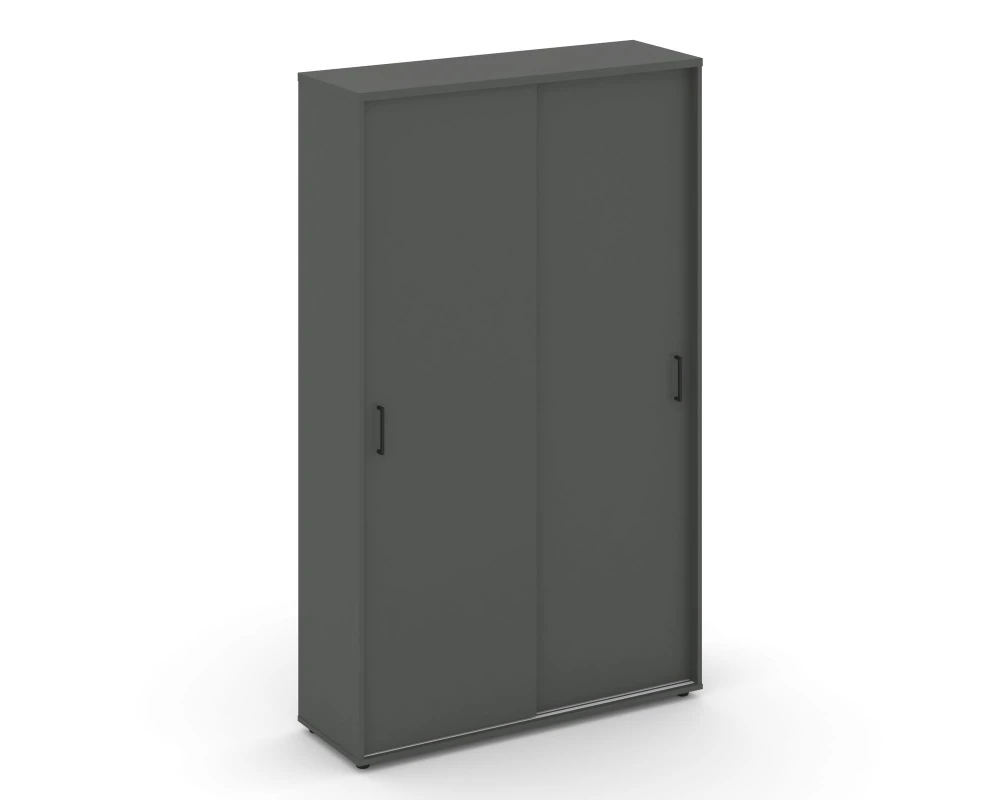 Шкаф-купе комбинир. с полками и выдвижной штангой 1200x400x1982 зад. стенка HDF Стайл Проджект / Style Project