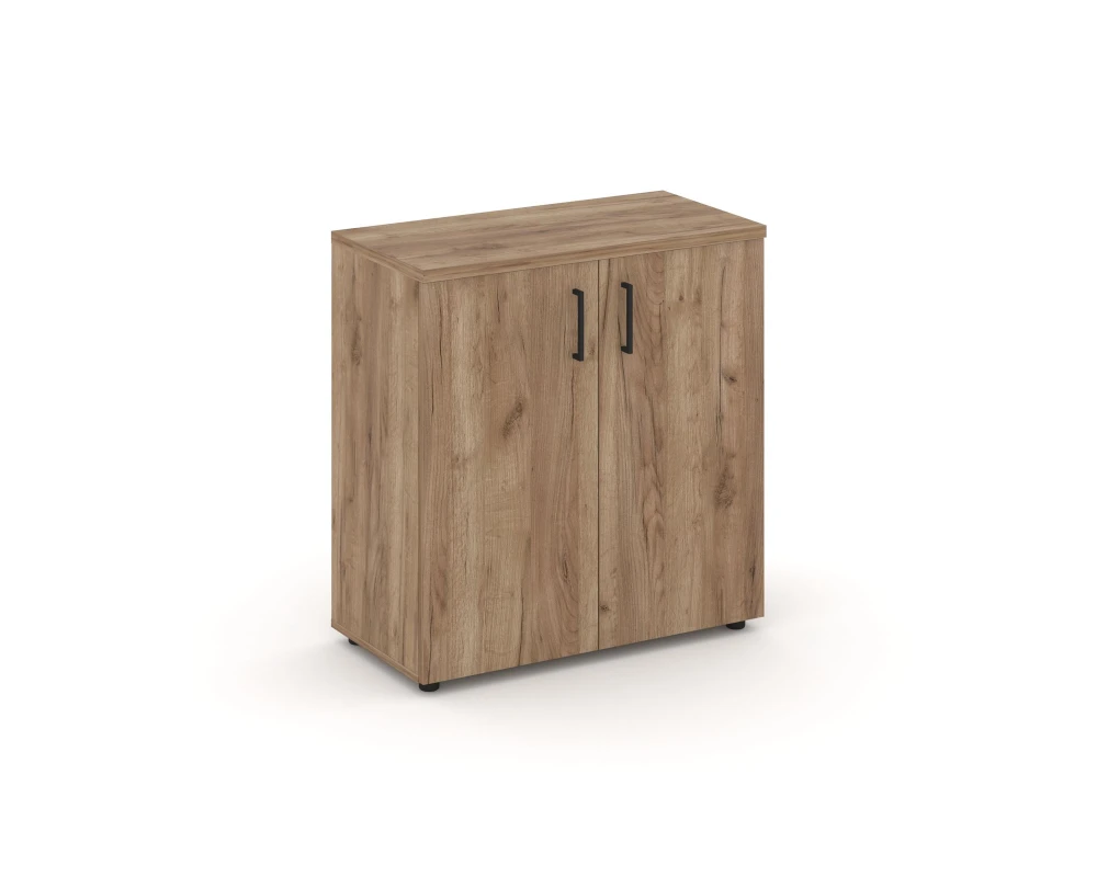 Шкаф низкий широкий закрытый 796x400x833 зад. стенка HDF Стайл Проджект / Style Project