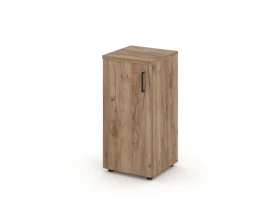 Шкаф низкий узкий левый закрытый 400x400x833 Стайл Проджект / Style Project images