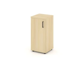 Шкаф низкий узкий левый закрытый 400x400x833 зад. стенка HDF Стайл Проджект / Style Project images