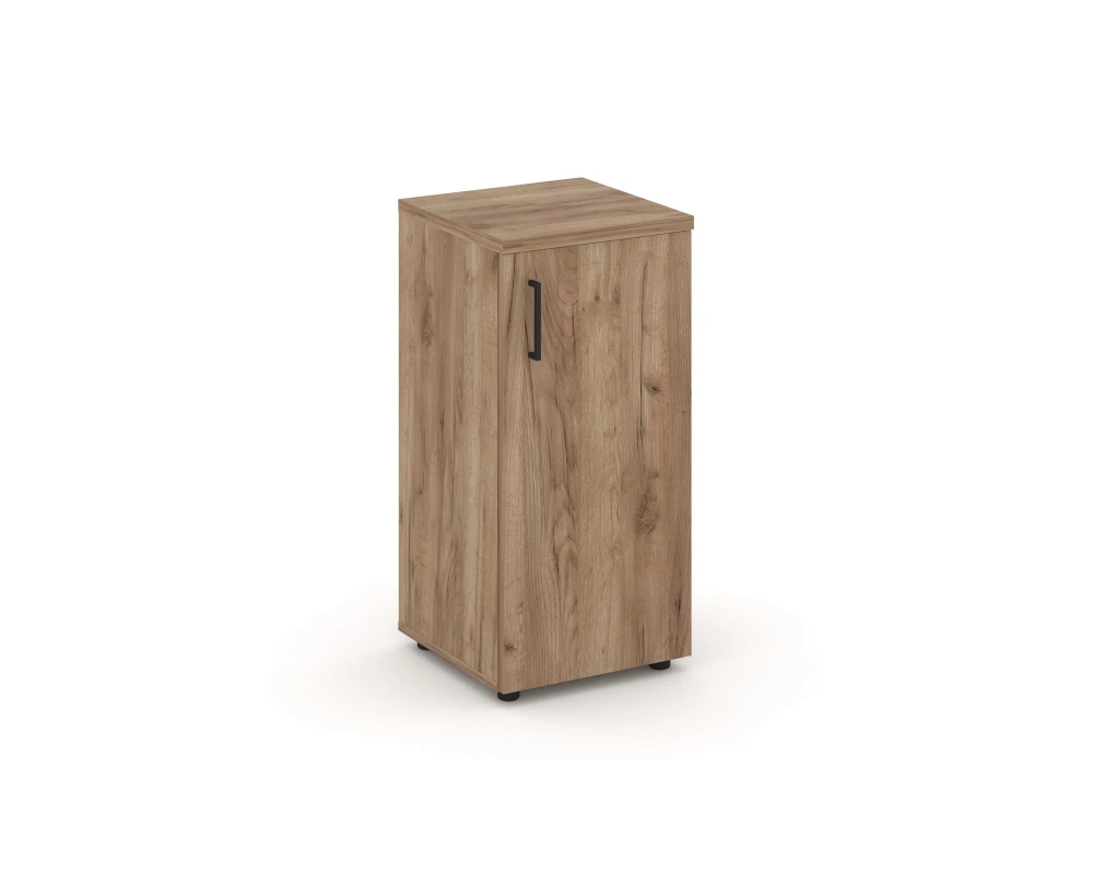 Шкаф низкий узкий правый закрытый 400x400x833 зад. стенка HDF Стайл Проджект / Style Project