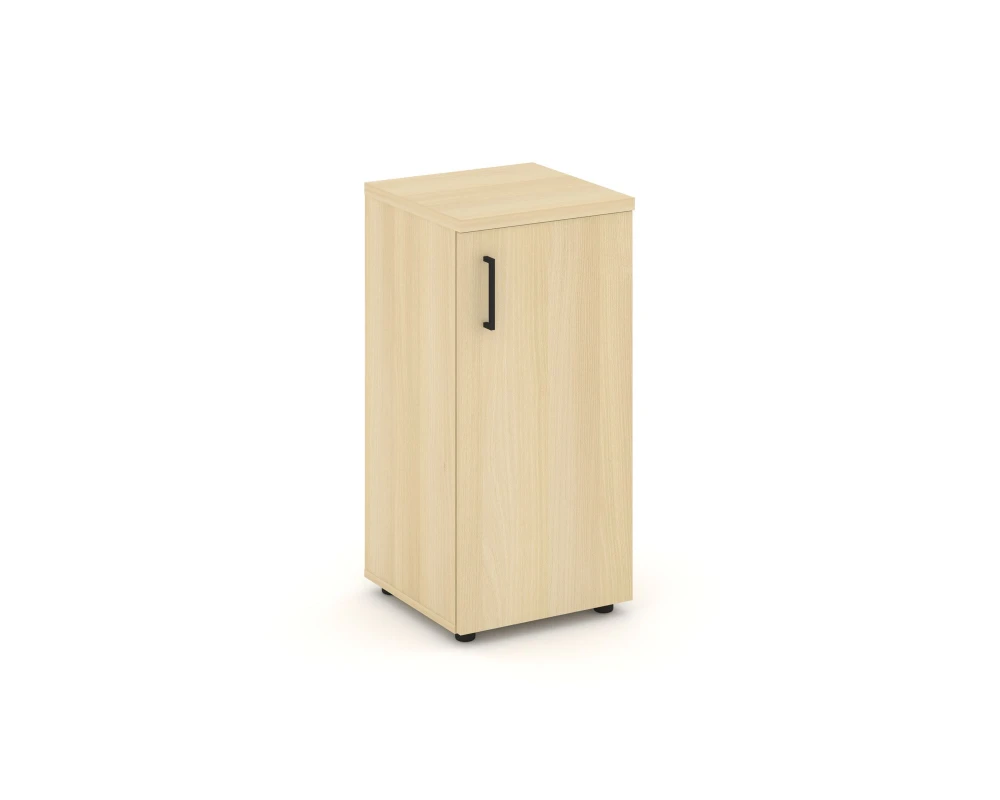 Шкаф низкий узкий правый закрытый 400x400x833 зад. стенка HDF Стайл Проджект / Style Project