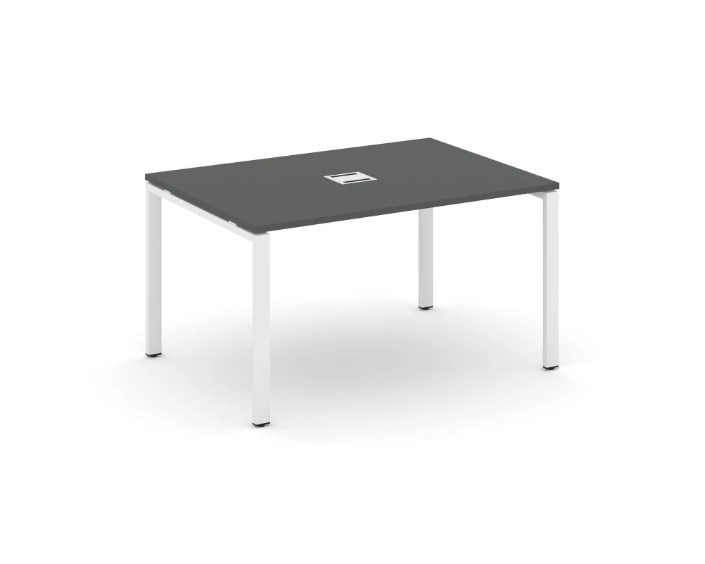 Стол переговорный на П-образном каркасе 60 мм с лючком 980x980x750 Стайл Проджект / Style Project