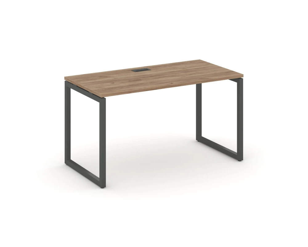 Стол письменный на О-образном каркасе 40 мм 1580x600x750 Стайл Проджект / Style Project