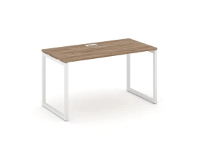 Стол письменный на О-образном каркасе 40 мм 1580x600x750 Стайл Проджект / Style Project images