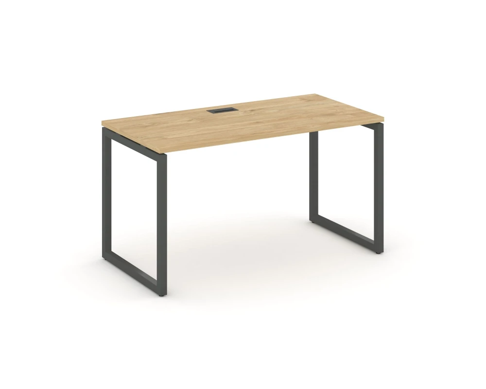 Стол письменный на О-образном каркасе 40 мм 1580x600x750 Стайл Проджект / Style Project