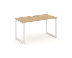 Стол письменный на О-образном каркасе 40 мм 1580x600x750 Стайл Проджект / Style Project images