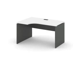 Стол рабочий эргоном. левый 1380x600/980x750 Стайл Проджект / Style Project images