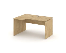 Стол рабочий эргоном. левый 1380x700/980x750 Стайл Проджект / Style Project images